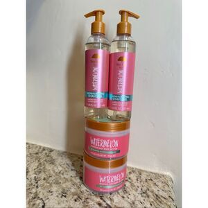 Tree Hut Watermelon 2X Shave Oil and 2X Whipped Body Butter New Skincare